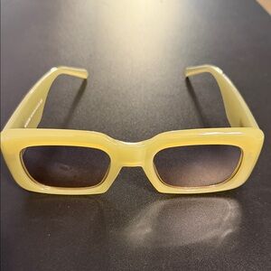 Wisdom ATL Frame 1 Yellow Sunglasses